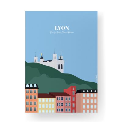 Lyon - mit Titel - 21x29,7cm