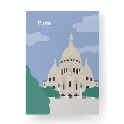 Montmartre - with title - 21x29,7cm