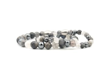 M. & MME. Ensemble de bracelets Gris 1