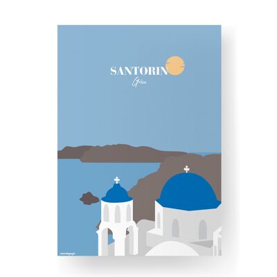 Santorin - avec titre - 21x29,7cm