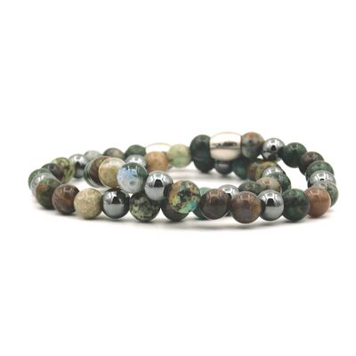 SIG. & SIG. Set bracciale verde