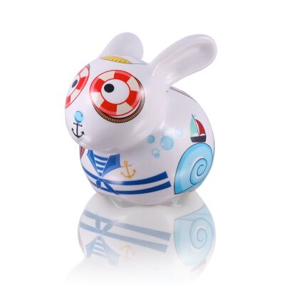 Big Money Bank, piggy bank, porcelain, Rabbit Sailor