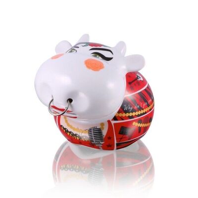 Big Money Bank, piggy bank, porcelain, Cow Singer