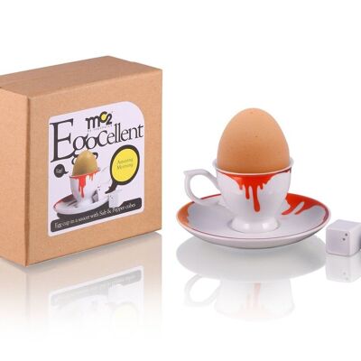 Paint, Egg, eggcup holder, witch saucer porcelain
