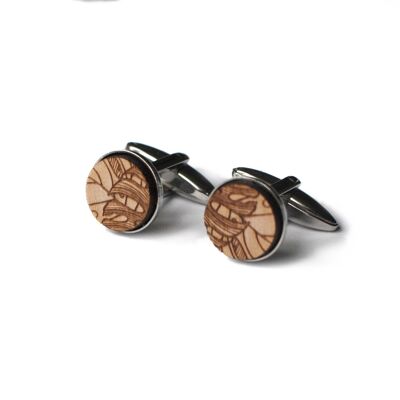 jungle cufflinks