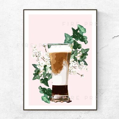 Kaffee Poster__A1 (23.4 "x33.1") / Orange