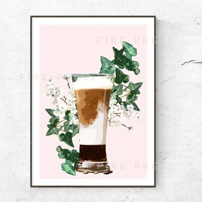 Kaffee Poster__A1 (23.4 "x33.1") / Orange