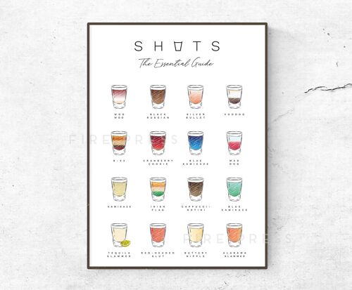 Shots Guide Poster__A1 (23.4"x33.1")