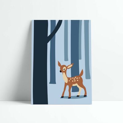 Poster 30x40 cm The Fawn