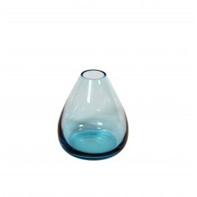 Glass vase - Blue