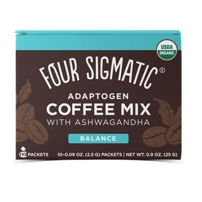 Café adaptogène instantané à l'Ashwagandha 10 x 2,5 g