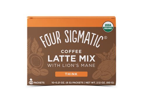 Mushroom Coffee Latte mit Lion’s Mane 10 x 6 g