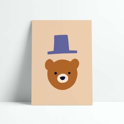 Poster 30x40 cm L'Ours