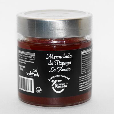 CONFITURE DE PAPAYE 250GR