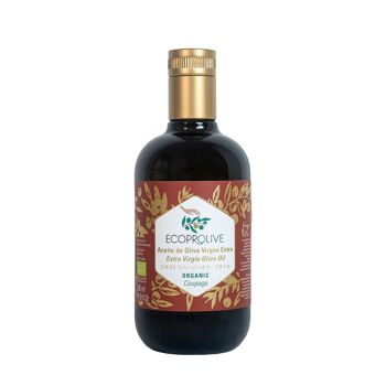 Coupage d'huile d'olive extra vierge biologique - ECOPROLIVE. Coupage 0406 2019 500 ml 1