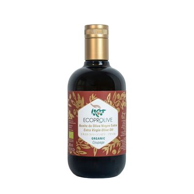 Organic Extra Virgin Olive Oil Coupage - ECOPROLIVE. Coupage 0406 2019 500 ml