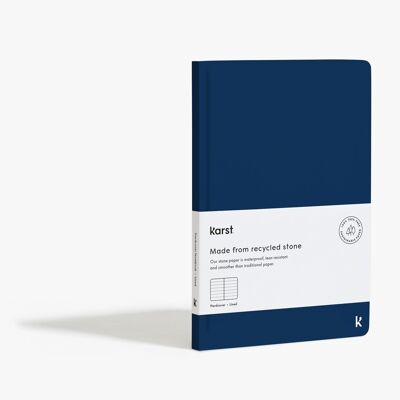 A5 Hardcover Notebook - Navy (Lined)