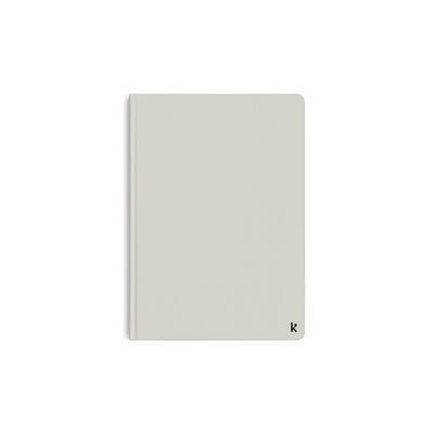 A5 Hardcover Notebook - Stone (Dotted)