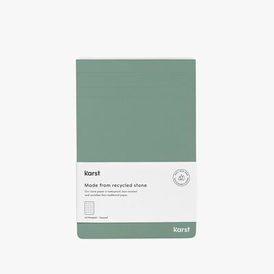 A5 Notepad - Eucalypt (Squared)