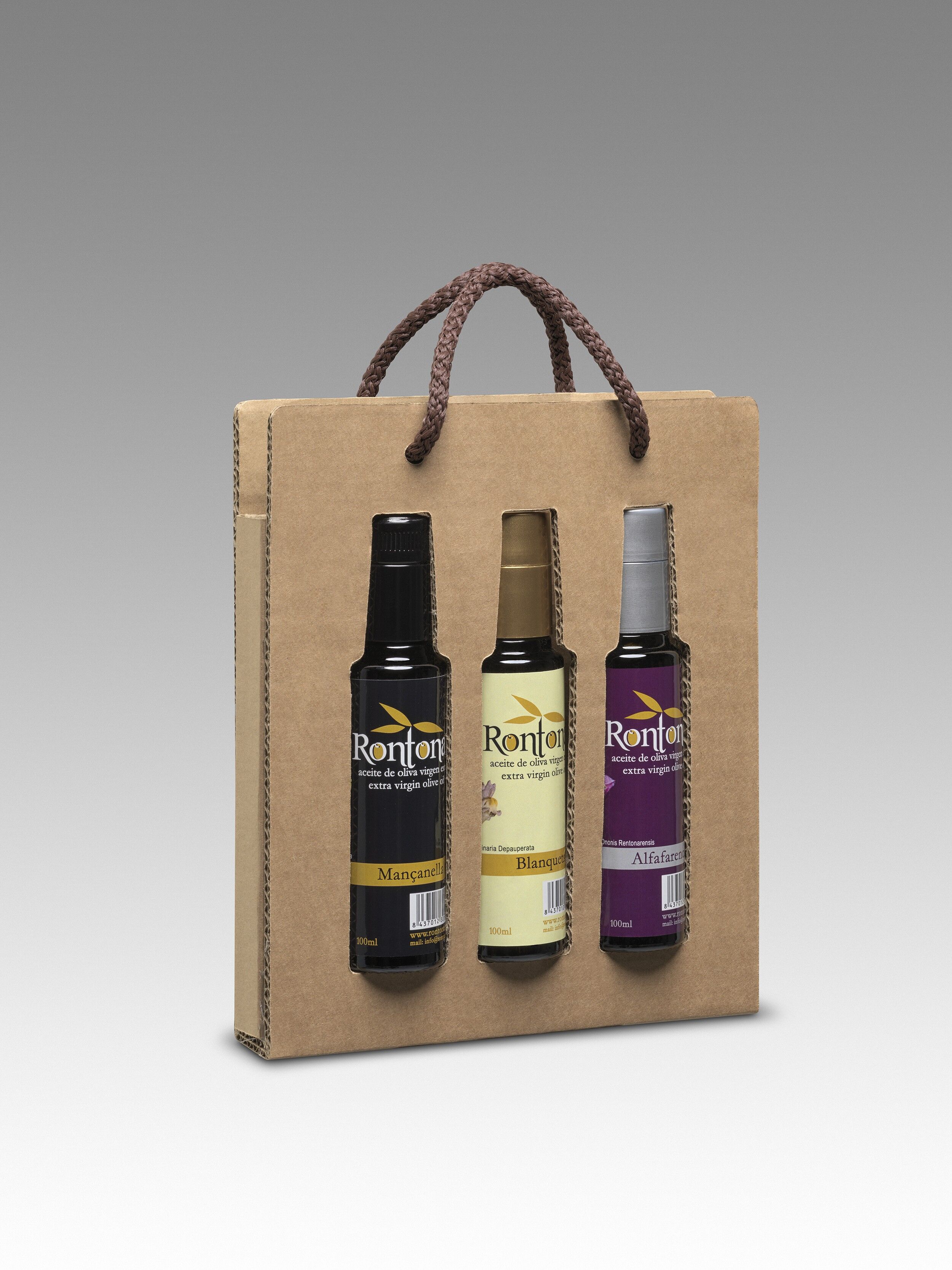 MONOVARIETAL OILS PACK, 100 ml.