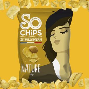 Chips Nature 125g Label Qualité Artisan