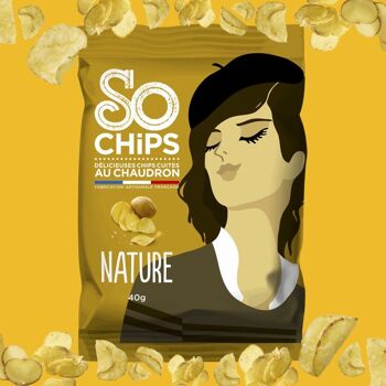 Chips Nature 40g Label Qualité Artisan 1