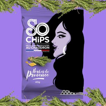 Chips Herbes de Provence 40g Label Qualité Artisan 1