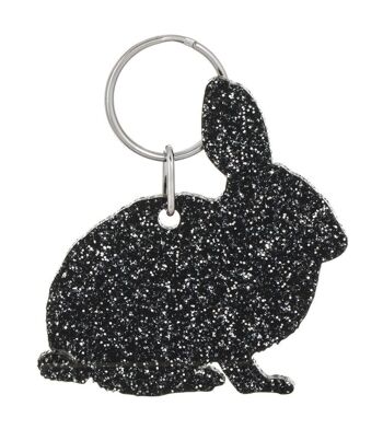 Porte-clés Glitter Rabbit Style 2 1