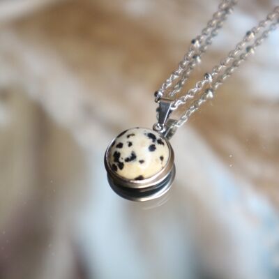 Dalmatier ketting  - Zilver