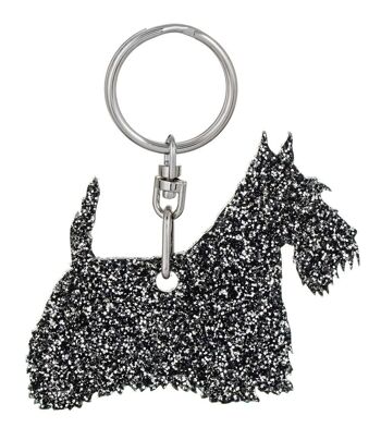 Porte-clés Glitter Scottish Terrier 1