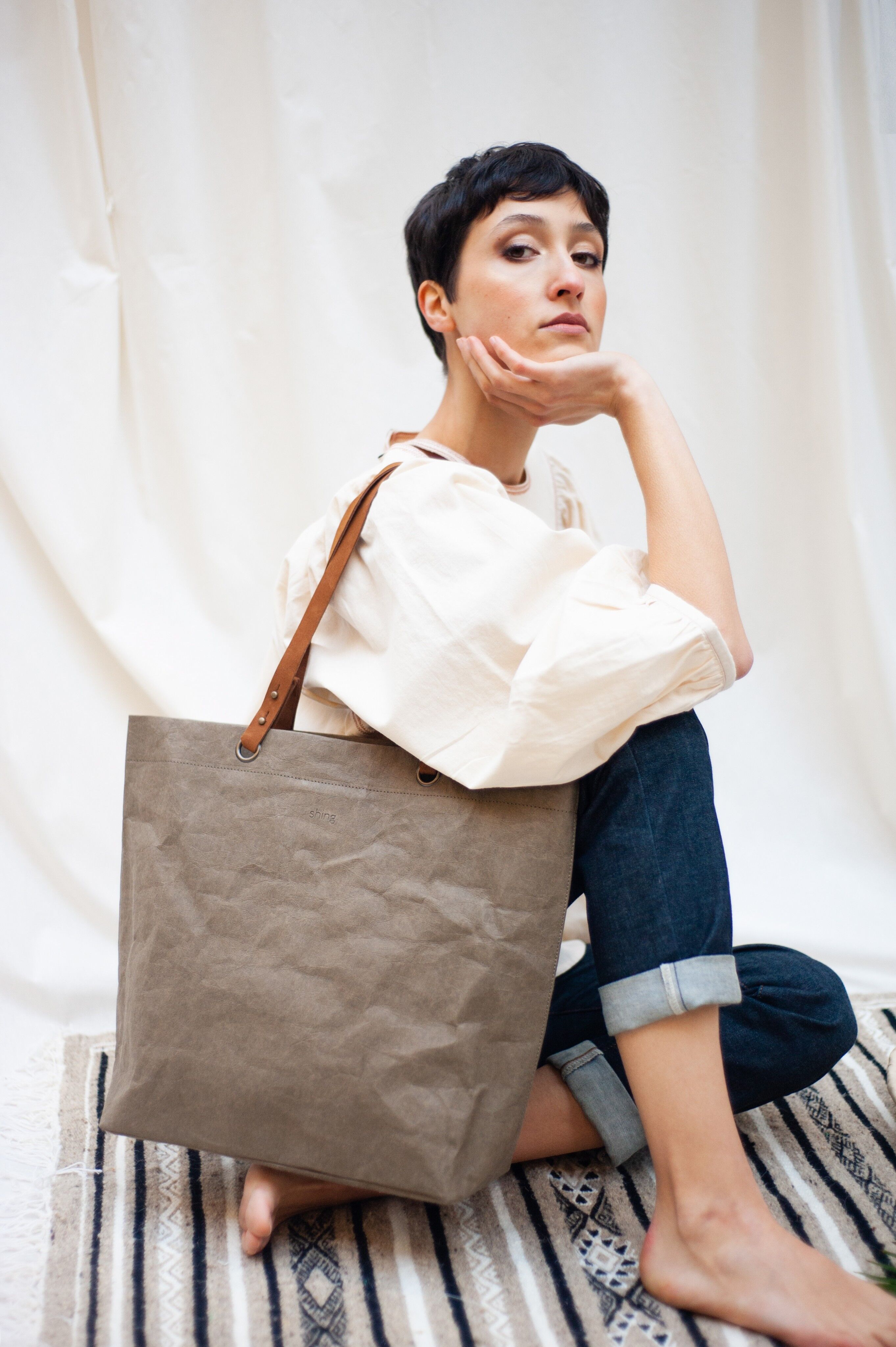 Buy wholesale Tote bag Sasha (taiga)