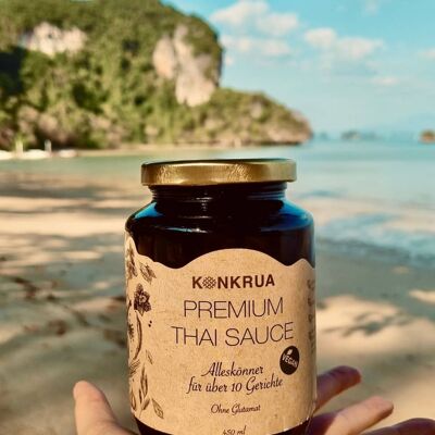 Premium Thai Sauce mit 10 Rezeptkarten (für 13-15 Portionen)