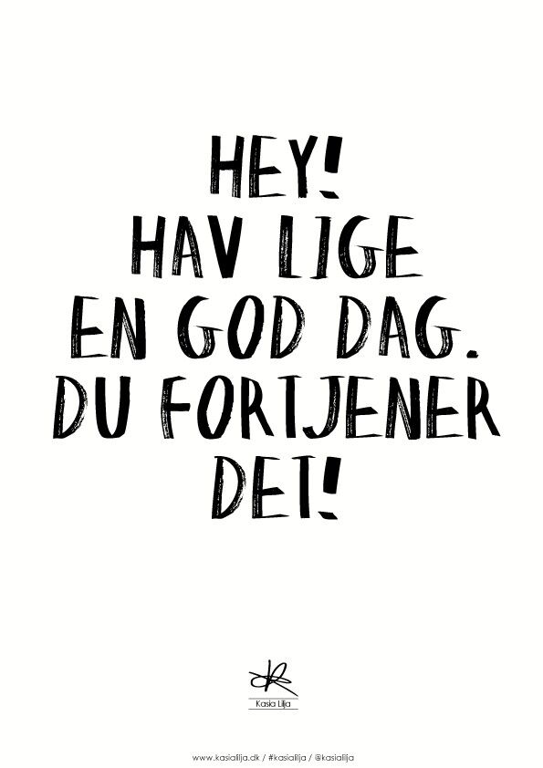 A5-Karte - HEY, HAV EN GOD DAG!