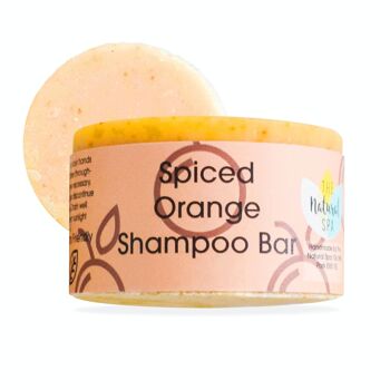 Barre de shampooing à l'orange épicée 5