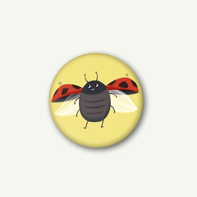 Magnet ladybug 37 mm