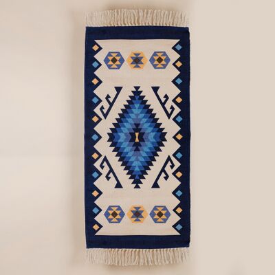 Pawel, cotton multi colour rug