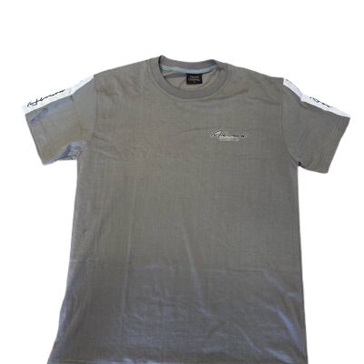 Grey Short Sleeve T-Shirt Streetwear Graphic-Unisex