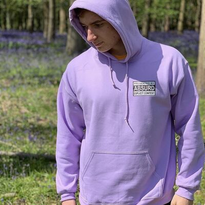 Purple Hoodie Men's Women's Clothing Streetwear Print