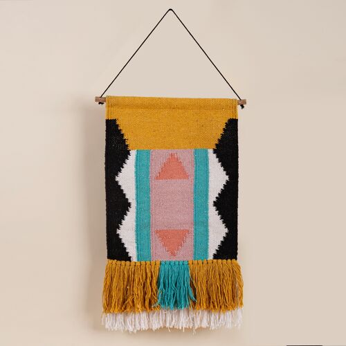 Pirjo, cotton tufted wallhanger