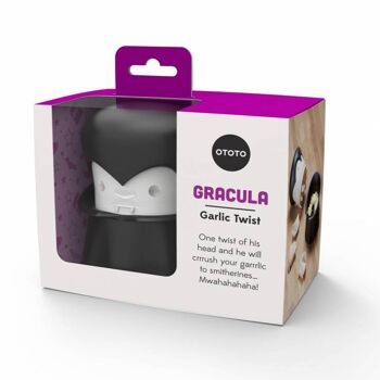 Gracula - garlic grinder - garlic crusher - garlic press - 5