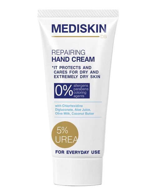 Repairing Hand Cream - For (Extremely) Dry and Damaged Hands - Rich in Urea and Aloe Vera