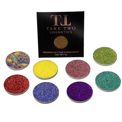 Individual Handmade Pressed Glitter Eyeshadow