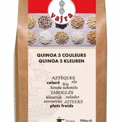 QUINOA 3 COULEURS (500 gr)