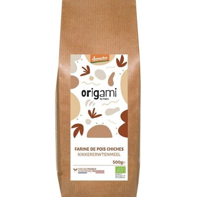 FARINE DE POIS CHICHES demeter (500 gr)