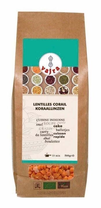 LENTILLES CORAIL (500 gr)