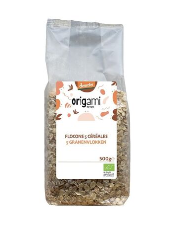 FLOCONS 5 CEREALES demeter (500 gr)