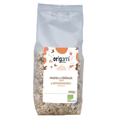 MUESLI TOSTADA 5 CEREALES (500 gr)