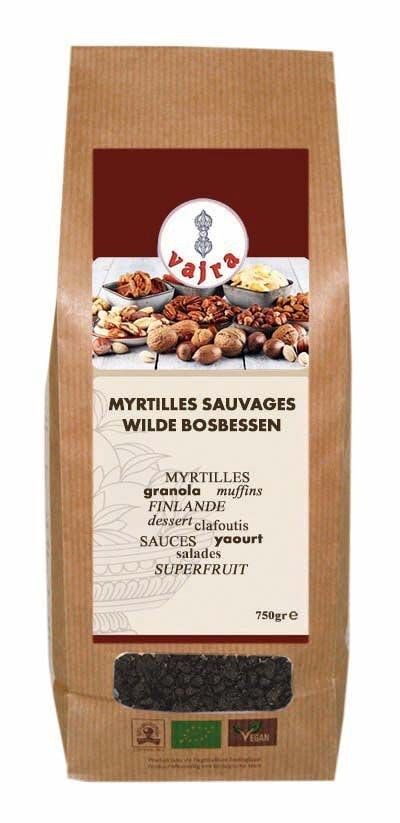 MYRTILLES SAUVAGES (750 gr)