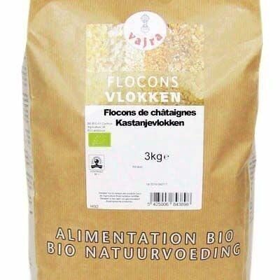 FLOCONS DE CHATAIGNES TOASTES (3 kg)