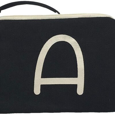 Bolso Monedero / Billetero / Tarjetero, 100% Algodón, modelo "A"